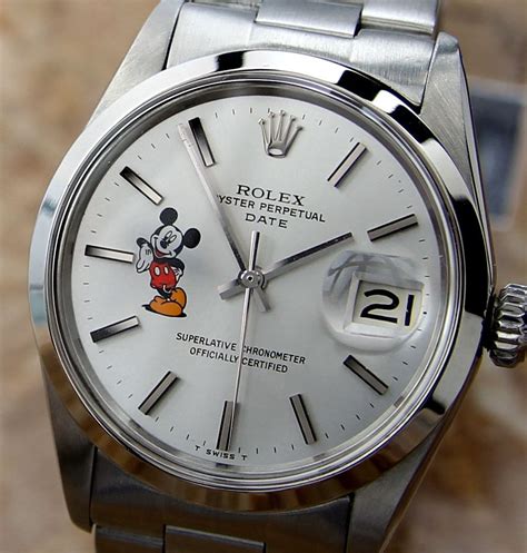 rolex mickey mouse for sale